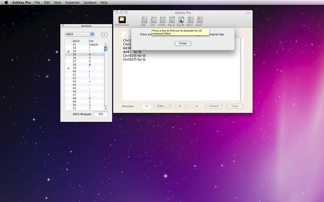Mac software AskKey Pro