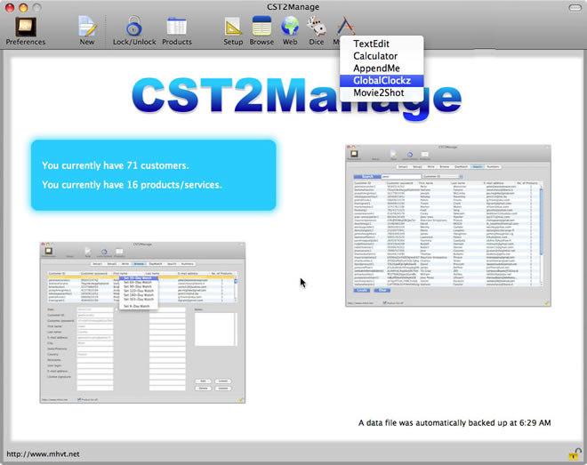 Mac software CST2Manage