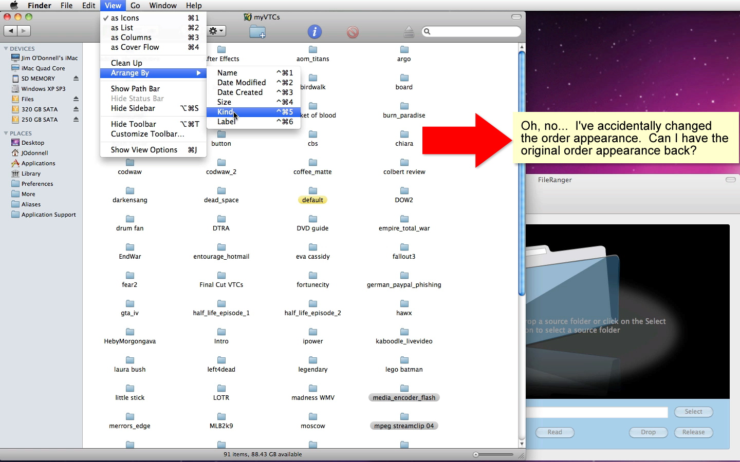 Mac software FileRanger