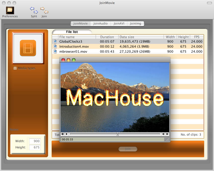 Mac software Split n Join 2