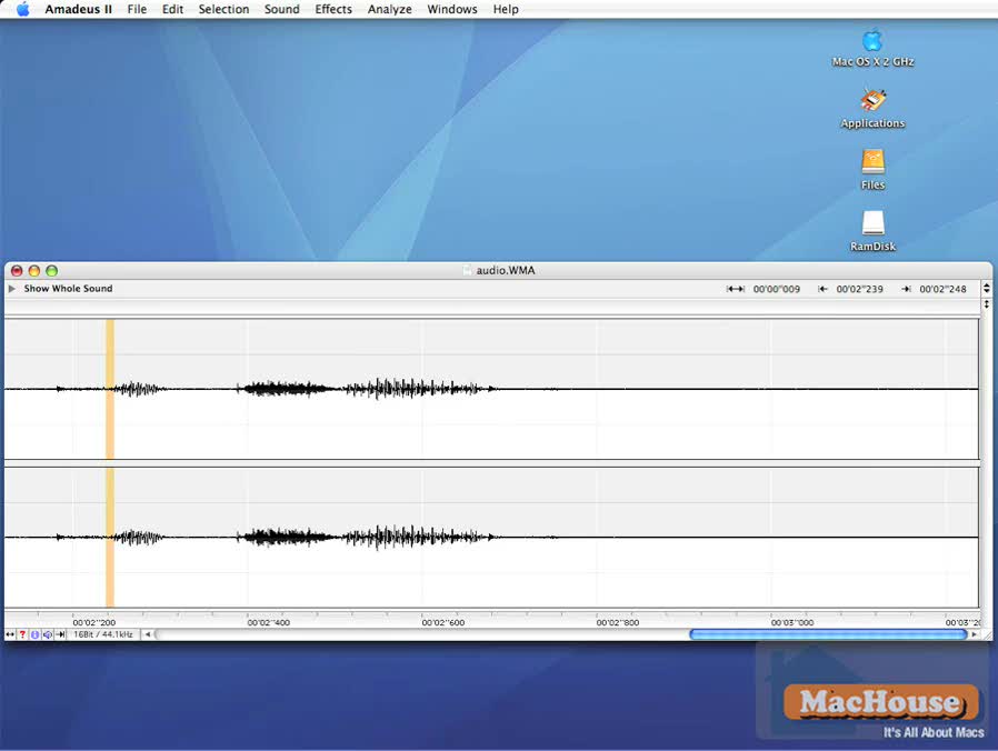 Mac audio editing video tutorial