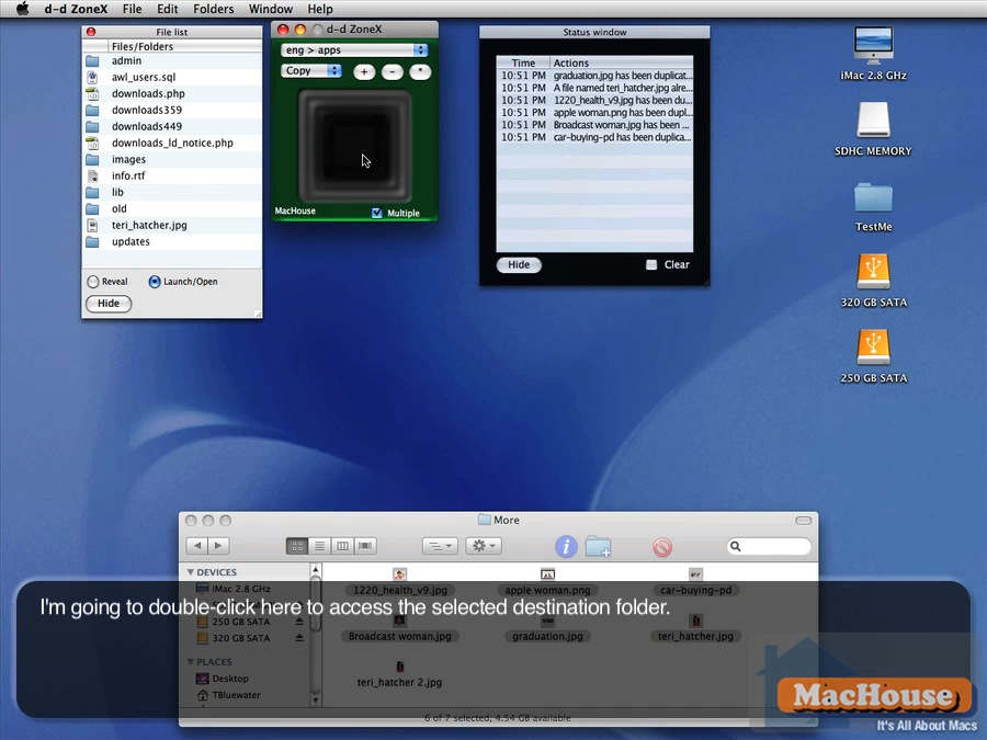 Mac software d-d ZoneX